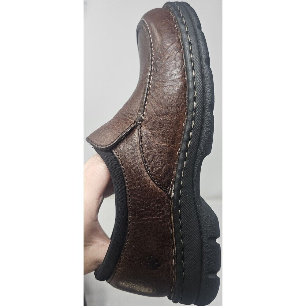 Wolverine Women's Brown Dana Mock Toe Slip-On Briar Shoes 6242 Leather Size 6.5M - Picture 7 of 13